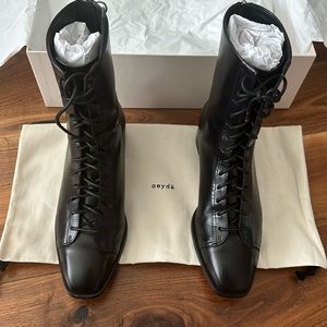 Aeyde Noel calf leather boots